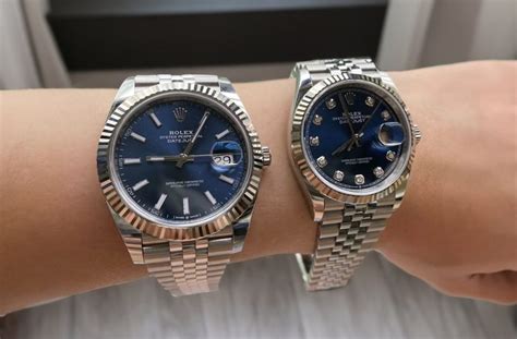 size rolex datejust|Rolex size chart.